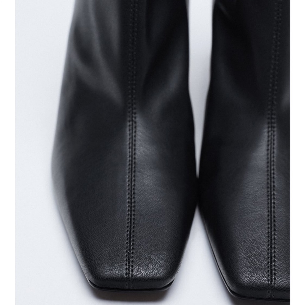 Zara methacrylate heels ankle boots - Picture 5 of 10